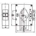 Transformateur de boîtier modulé en plastique BDN de haute qualité 0,5 kV / 0,66 kV de courant CA.